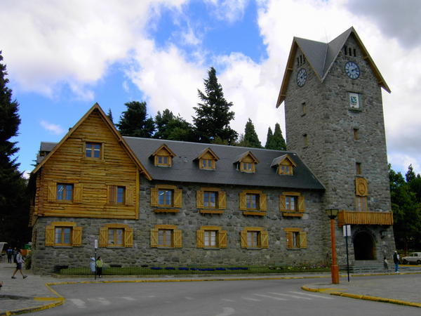The Central Plaza in Bariloche