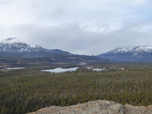 View at top of Old Fort - Jasper