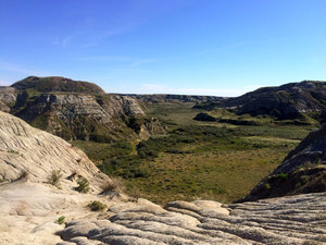 View at Dinosaur Provincial Park