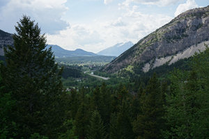 View from Franks Slide