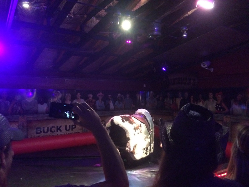 The mechanical bull that taunted me at Ranchmans