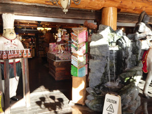 The Log Barn shop