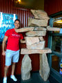 Me with an Inukshuk