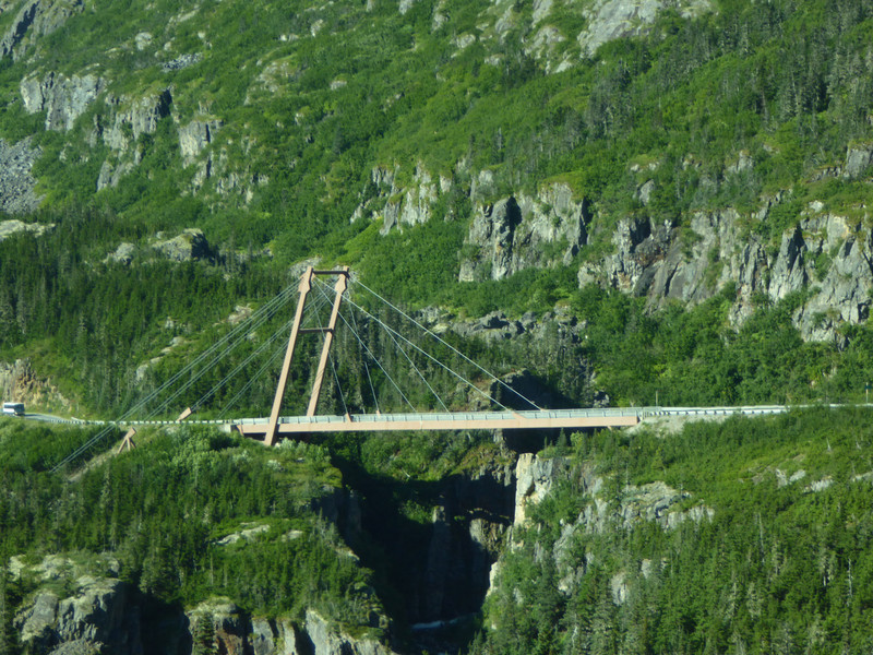 The weird bridge structure - Skagway