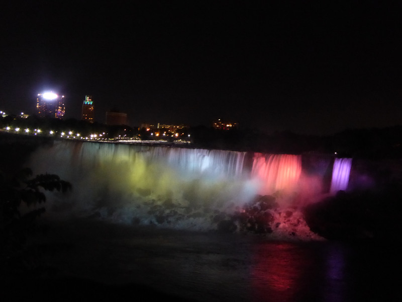 Niagara  Falls at Night (American Falls)
