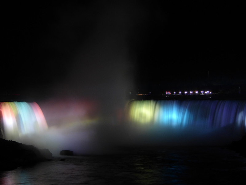 Niagara  Falls at Night (Horseshoe Falls