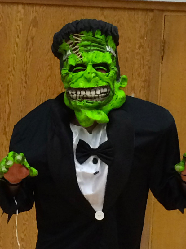 Me as Frankenstein