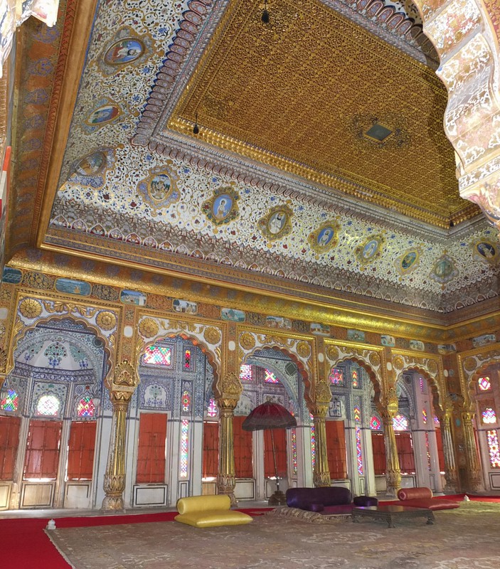 Maharaja audience room