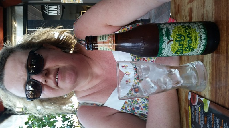 dirty granny cider at The Hogs Breath Cafe
