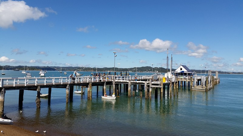 Russell to Paihia ferry quay