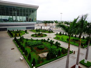 Jardin de l'aeroport de danang
