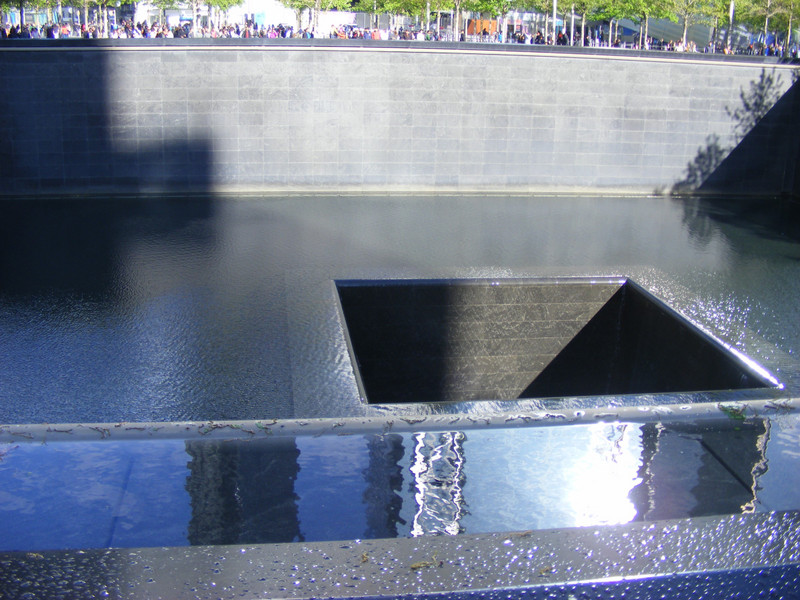 9/11 Memorial pool. One of two the same.
