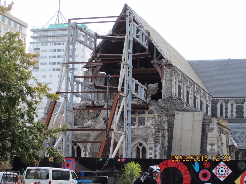 Abandoned Christchurch Cathedral