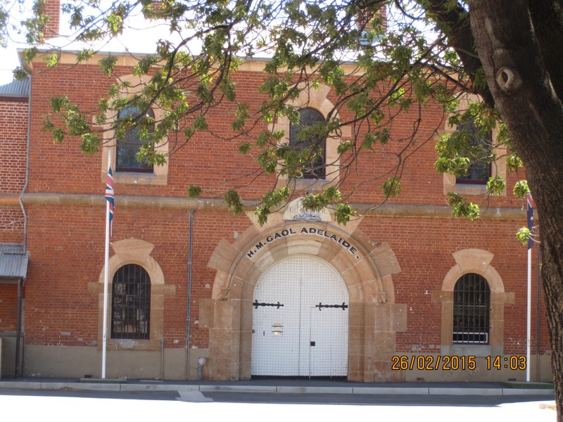 Adelaide Prison entrance
