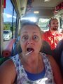 Silly bus selfie! 