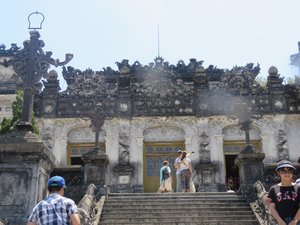 Steps to the Temple through 3 gates
