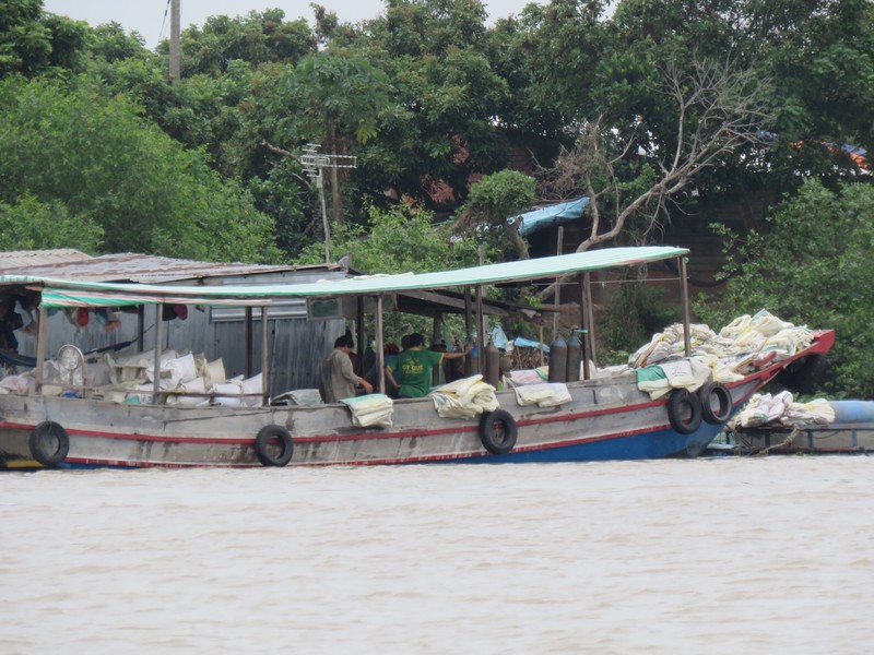 Boats on Mekong 