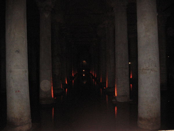 The cistern ( also known as the underground aquaduct )