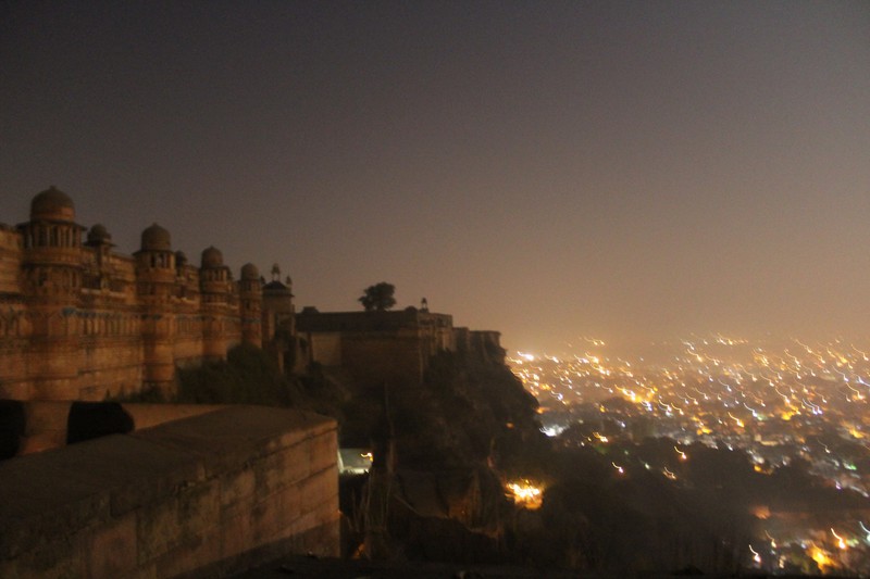 Gwalior fort - light and sound