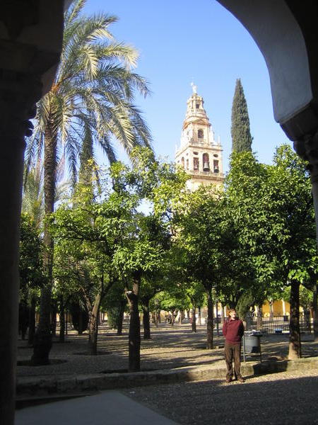 The Mezquita bell tower and Patio de los Naranjos