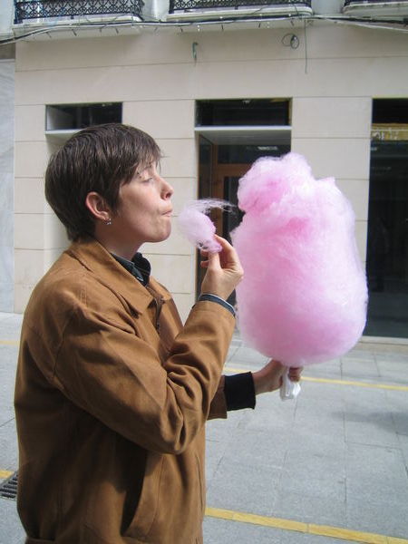 Cotton candy...a classic treat