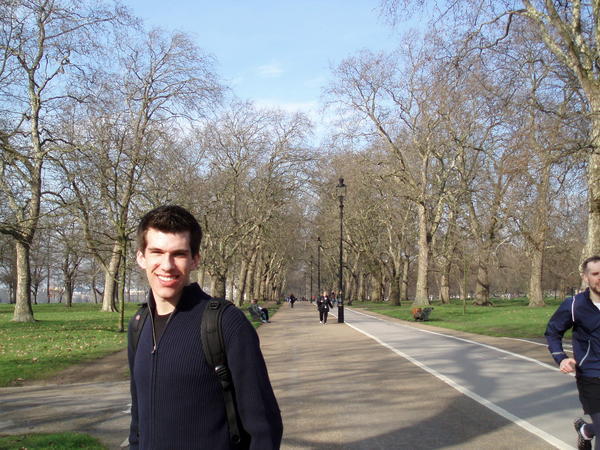 A warm February afternoon in Hyde Park