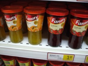 Fanny Jam - found all through Peru!
