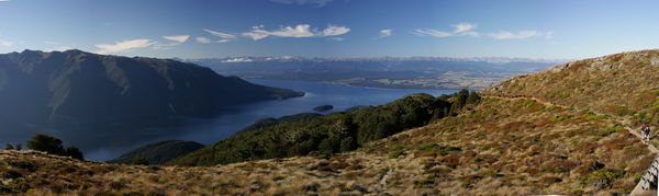Panorama from Luxmore Hut