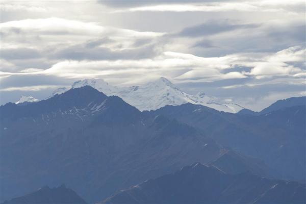View of Mt. Aspiring from Top of Lomond