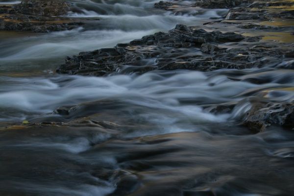 The River Feeding the Nameless Falls