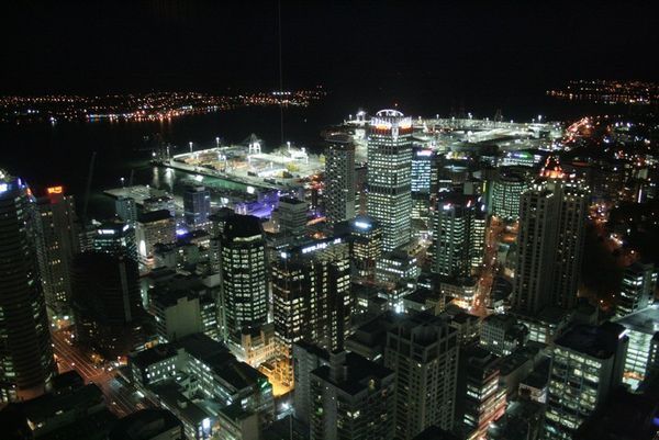 Night View from the Sky Tower