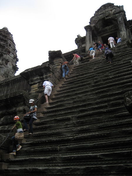 Stairs Up the Main Temple