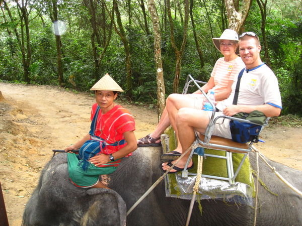 Elephant Ride with Mom