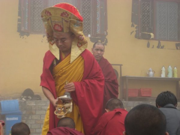 Rinpoche Doing His Thing