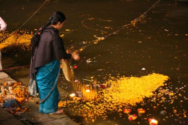 An Offering To Mother Ganga