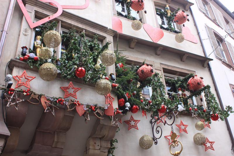 Houses decorated