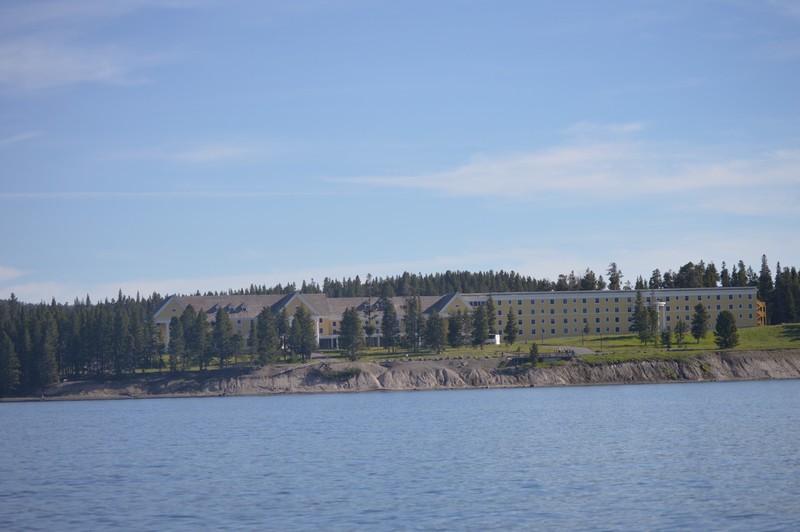 Hotel from the lake