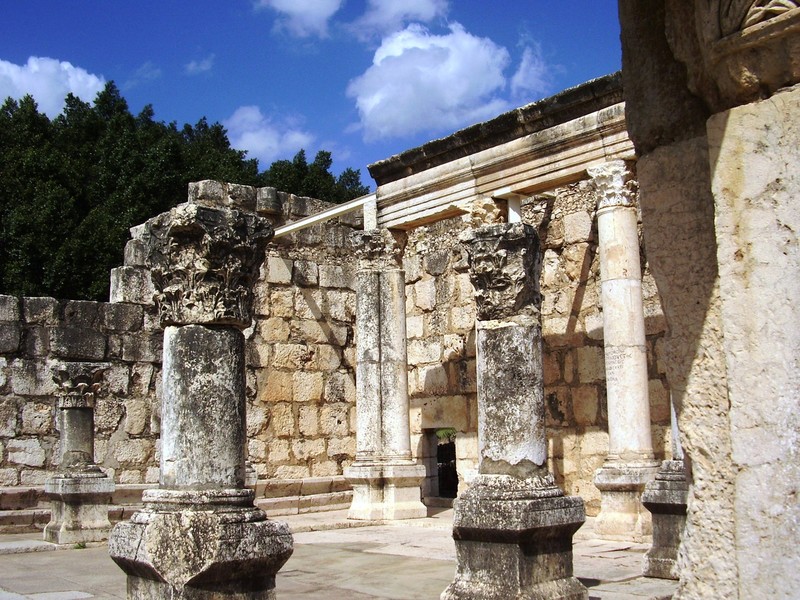 Capernaum White Synagogue