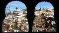 Widok z Palacio Dar al-Horra, Granada, Spain