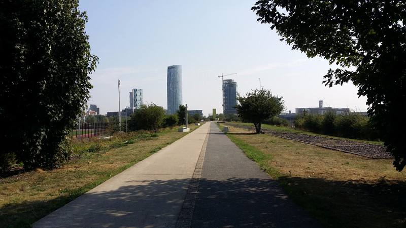 The Jubilee Greenway from Victoria Park to Stokes Road