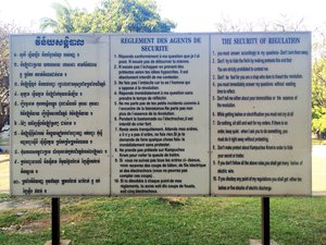 Rules of Tul Sleng prison