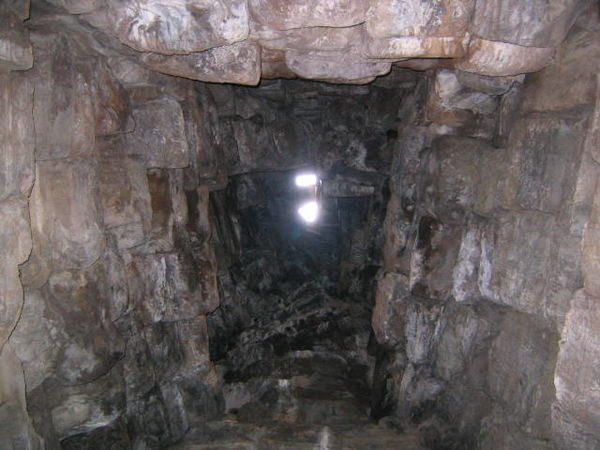 Inside the tower