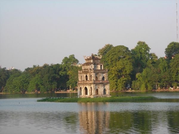 Buddha Pagoda on the lake