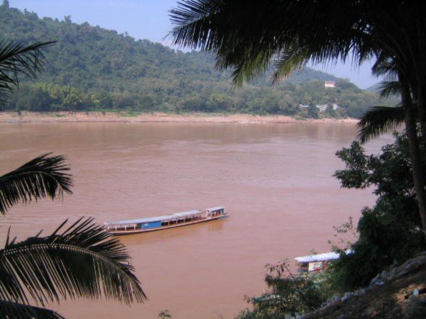 View of Mekong from restaurant