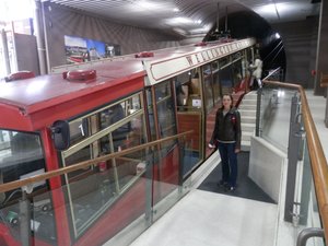 Red Cable car
