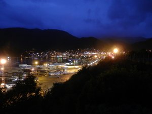 Picton by night avant la rando