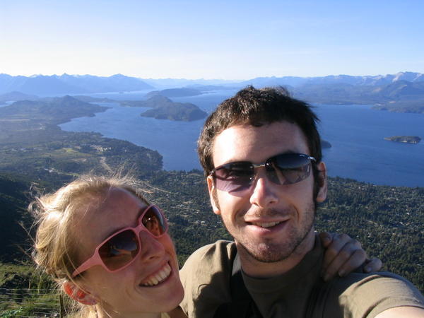 Bob & Irene on Cerro Otto
