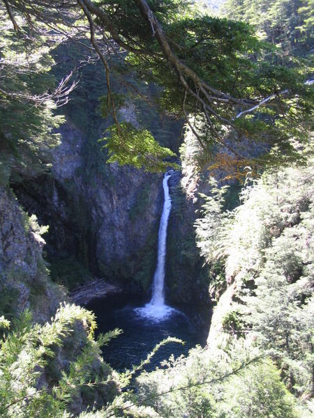 Elusive waterfall