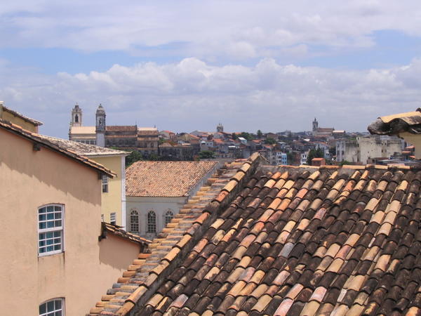 View of Salvador from window
