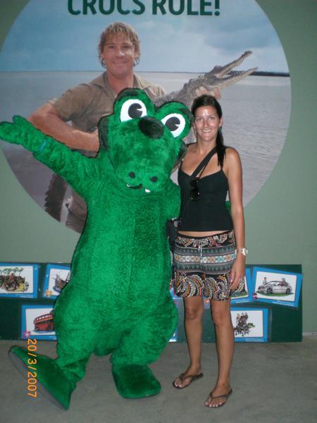 Me and a croc!